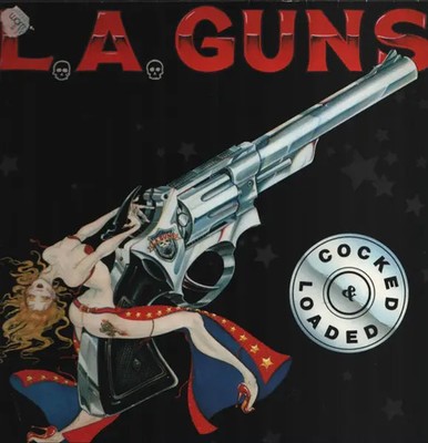 L.A. Guns Cocked & Loaded Vertigo Vinyl LP