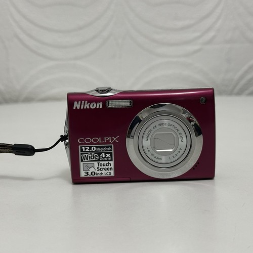 Nikon Cool Pic S4000 Digital Camera 12.0MP With Lens Error Problem ...