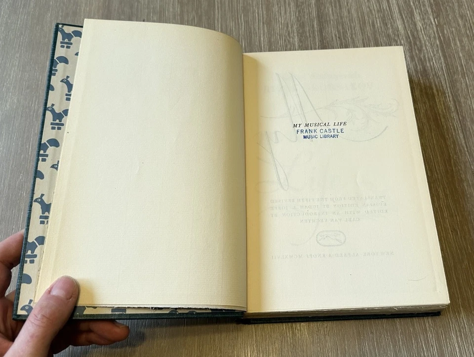 My Musical Life by Nikolay Andreyevich Rimsky-Korsakov 1947 HC/Vintage - Image 2 of 4