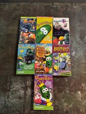 Veggie Tales VHS Lot Of 7 VeggieTales VHS Tapes- Facing Hardship, King George