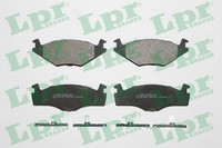 LPR Bremsbelagsatz, Scheibenbremse 05P224 FüR Seat VW