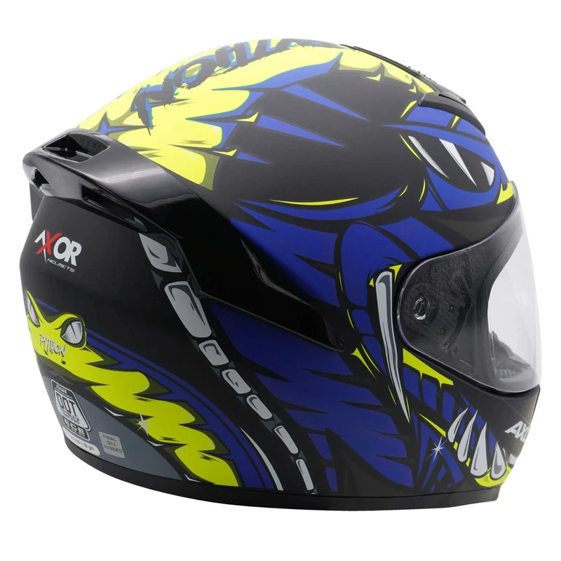 Axor Rage Python Black Blue Yellow Matt, photo 3 of 4