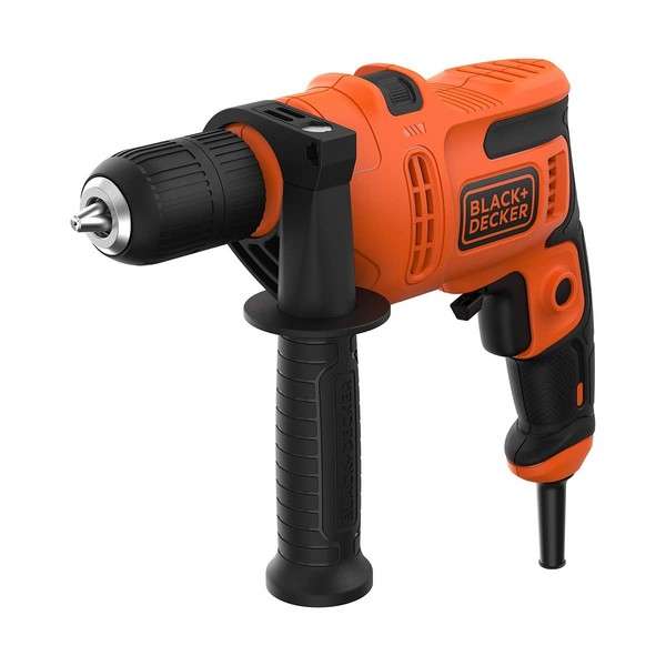 Black+Decker Schlagbohrmaschine 500W 1-Gang 13Mm Schnellspannfutter 2.900 RPM-image