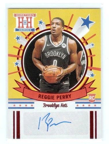 REGGIE PERRY - 2020-21 Chronicles - Hometown Heroes Rookie Auto RC Red #HH-RPE