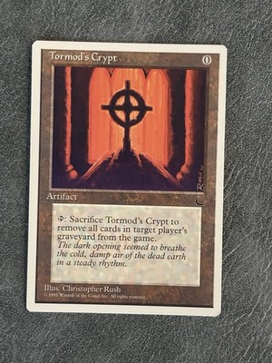 MTG - Tormod's Crypt - The Dark LP/EX Magic the Gathering