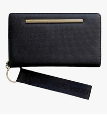 Muñequera Steve Madden con cremallera alrededor