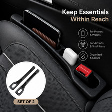 2 Pcs Car Seat Gap Filler Organizer With Phone Holder-upgrade Version Car Seat 2 Pcs Car Seat Gap Filler Organizer With Phone Holder-upgrade Version Car Seat
