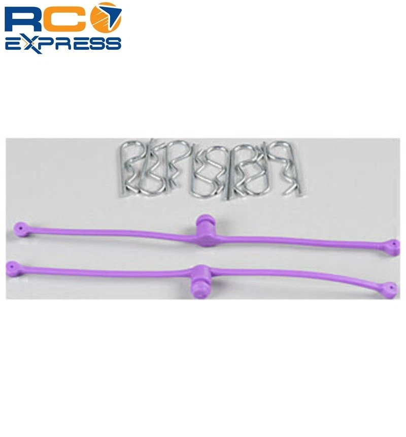 DU-BRO Silver Body Clips 25.4mm long 1.3mm wire (6) DUB2250 - Image 2 of 2