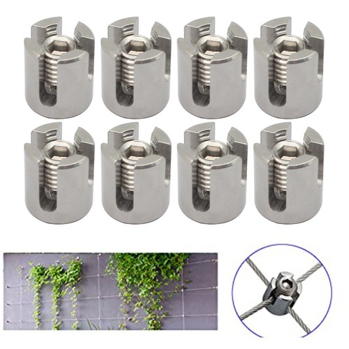 Marine Grade 316 Stainless Steel Wire Rope Clips 8 Pieces for Wire Rope Use - Picture 3 of 9