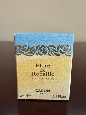 Vintage Fleur de Rocaille by Caron EDT Mini 3ml Splash NIB Discontinued