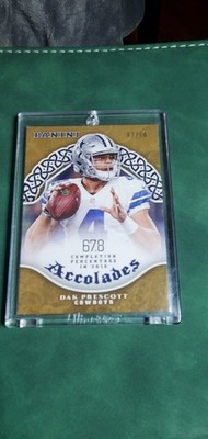 2017 Panini Dak Prescott Accolades 2/10 Card Ac-dp 