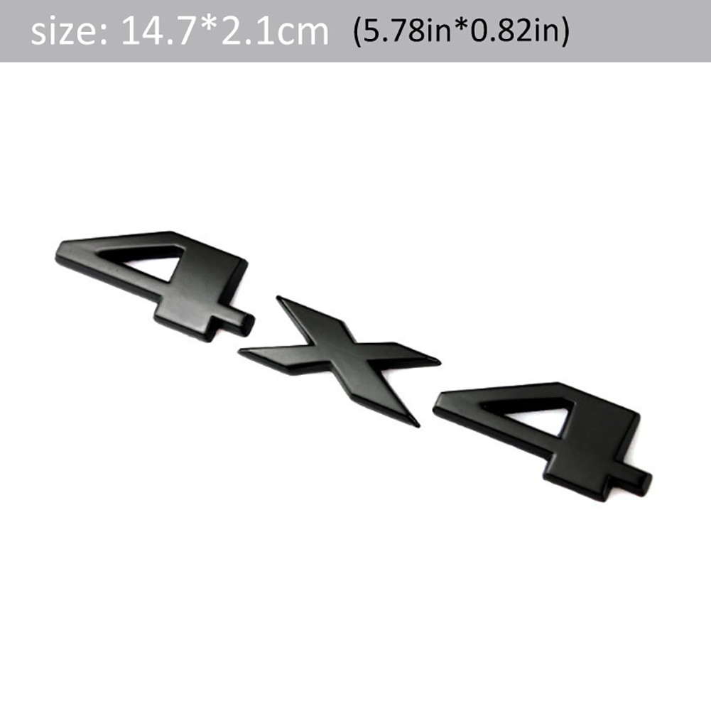 Stylish 3D 4X4 Auto Car Emblem Badge Sticker Truck Auto Motor Car Stickers