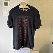 Puma Ferrari F1 10th Anniversary Partnership Graphic T-Shirt Black Size L
