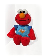 Hasbro Sesame Street SLEEPY TIME ELMO Talking Lullaby Goodnight Plush 13" Work