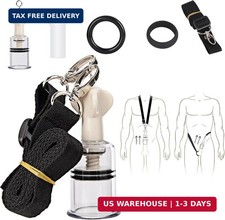 White penile Traction Device Effective penile Enlargement Stretching Exercise