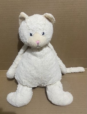 Jellycat Bianca Off White/ Cream Cat Plush 11  Stuffed Kitty Long Tail Well  d