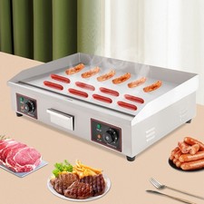 3KW 30" Commercial Electric Countertop Griddle Grill BBQ Flat Top Heating Plate