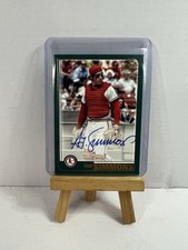2023 Topps Archives - 2001 Fan Favorite Autographs Ted Simmons #01FF-TSS ON CARD