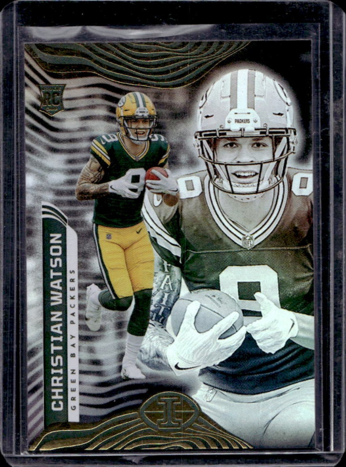 2022 Panini Illusions Christian Watson RC Rookie #35 Packers