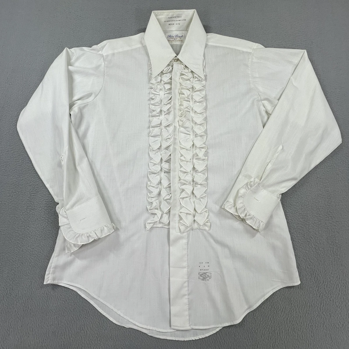 Mens Ruffled Tuxedo Shirt In Men's Dress Shirts for sale | eBay Mens Ruffled Tuxedo Shirt In Men's Dress Shirts for sale | eBay