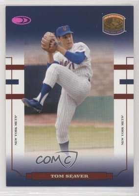 2004 Donruss World Series Blue Purple Holofoil 100 85/100 Tom Seaver HOF o7m