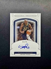 2024-25 Panini National Treasures Pascal Siakam Auto /75
