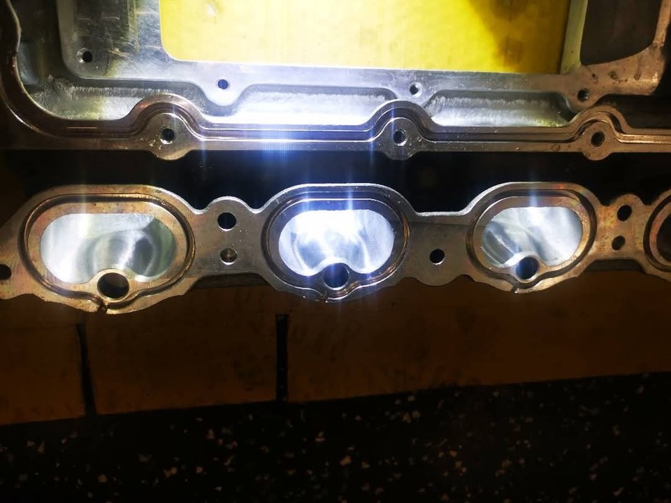 Intake Port Real Engine Mustang Supercharger Lower Intake Porting Service for Roush, Whipple ...
