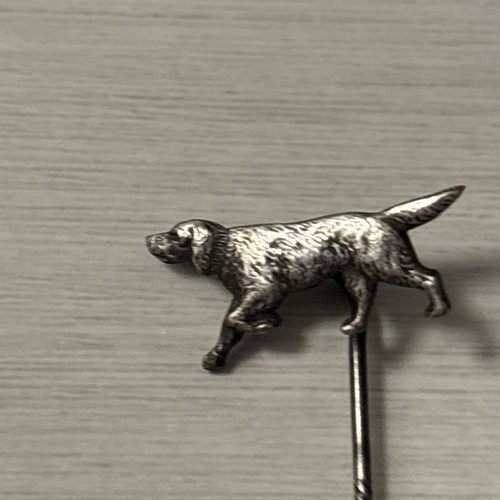 Rare DuPont Powders Advertising Stick Pin Hunting Pointer Dog - Picture 2 of 5