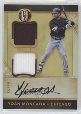 2017 Chronicles Gold Standard Rookie Jersey Double 99/99 Yoan Moncada Auto 09an