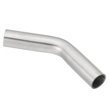 45 Degree Bend Elbow, 3/4 in OD Steel Exhaust Pipe Elbow Pipe, 1 Pcs