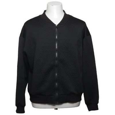Bomberjacke, Herren, Größe: XL, Schwarz, Elasthan/Polyester, Chevron #gh1