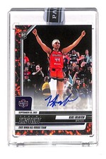 2025 Panini Instant WNBA #310 Kiki Iriafen Mystics RC Magma 1/1 Auto