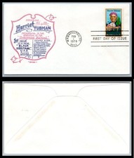 US FDC # 1744 13c Harriet Tubman  Aristocrats   1978, 9p8630