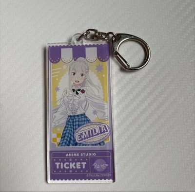 Re:Zero - Starting Life in Another World Emilia Acryl Schlüsselanhänger