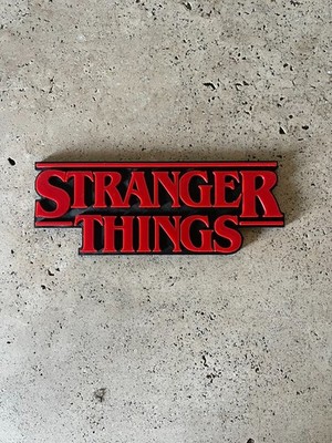 Stranger Things Logo 3D Wanddeko Netflix Horror Deko Gamer Schlafzimmer