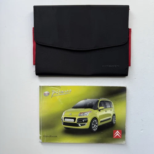 CITROEN C3 PICASSO OWNERS MANUAL HANDBOOK 2008 PRINT - WALLET PACK 2008 - 2013