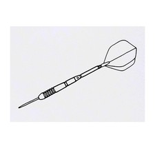 'Dart' Temporary Tattoos / Transfers TO00027592 