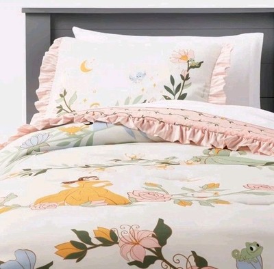 3pc Full/Queen Princess Vine Kids' Comforter The Disney Collection by Pillowfort