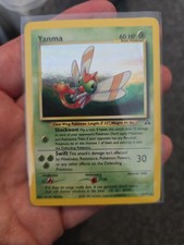 Pokémon TCG Yanma Neo Discovery Holo Card 17/75 Unlimited Rare