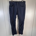 Prana Womens Size 2 Straight Leg Pant Navy Casual Hiking Travel Outdoor-core