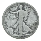 1917-P Walking Liberty Half Dollar CIRC 90% Silver *4693