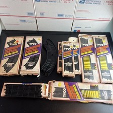 Lot of VTG 70s TYCO Command Control Racing Track 6430 6432 6433 14 Track Pieces