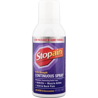 Stopain Pain Relief Continuous Spray Extra Strength 4oz