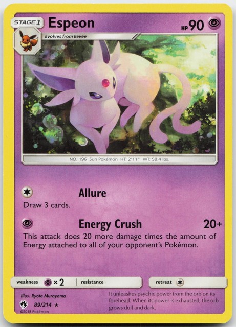 Espeon #89 (Lost Thunder (2018))