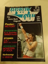 Break Out 6/87 Fanzine Zeitschrift Heavy Metal Magazin