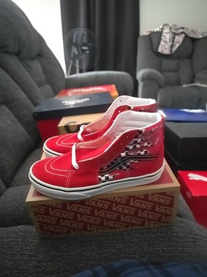 Sk8 Hi Top Kid VANS Sneakers Size 4.5 Jr  (BR2)