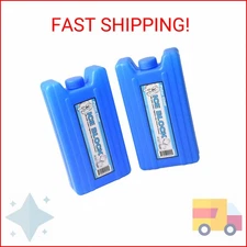 GoPong Ice Pack Flask 2 Pack (28 oz Total) - Hidden Alcohol Travel Flasks - 2 Se