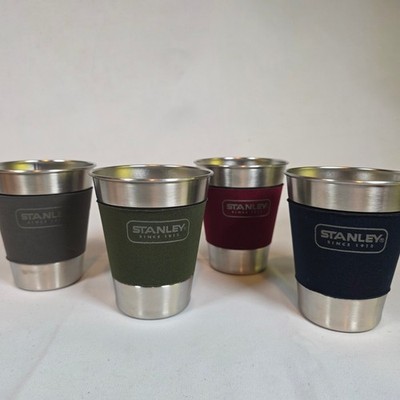 STANLEY Adventure Stacking Beer Pint 12oz Stainless Steel Cup Set 4 Multi Color