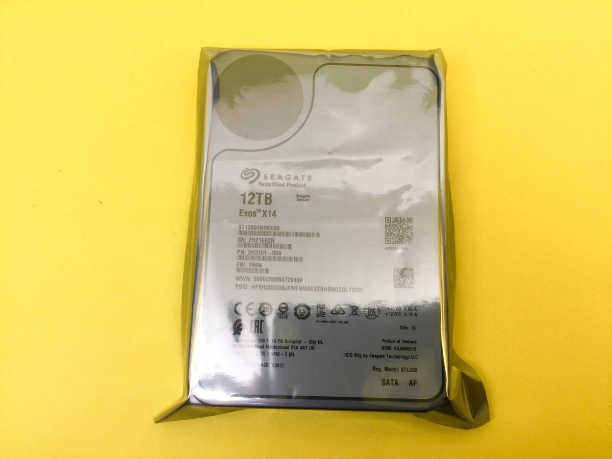 Seagate 12TB SATA III Internal Hard Disk Drives for sale - eBay