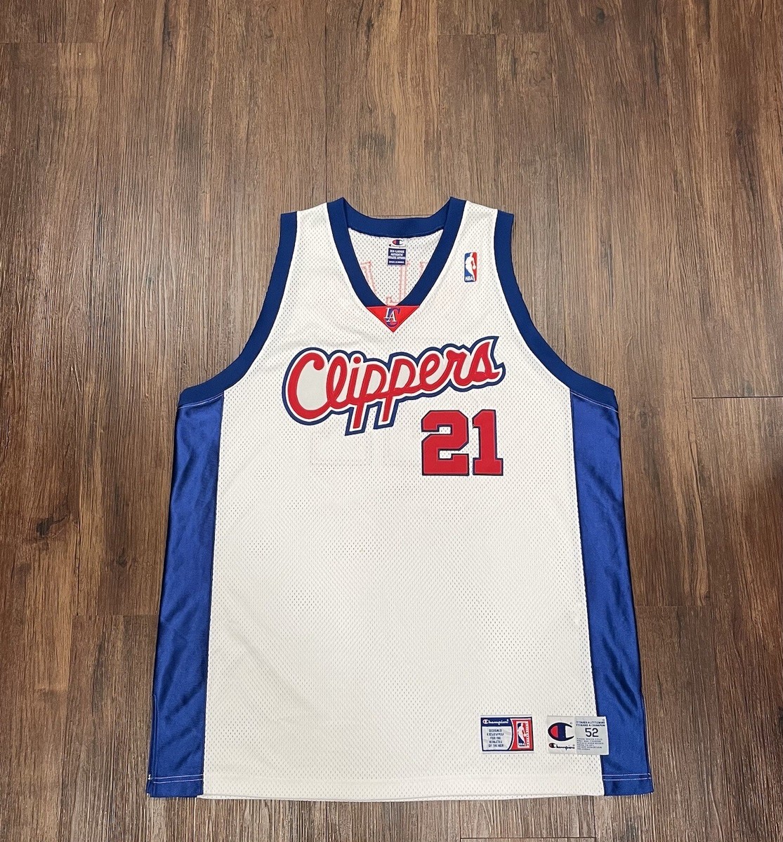 Vintage Los Angeles Clippers Darius Miles #21 Authentic